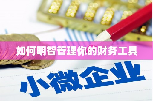 浮山如何明智管理你的财务工具