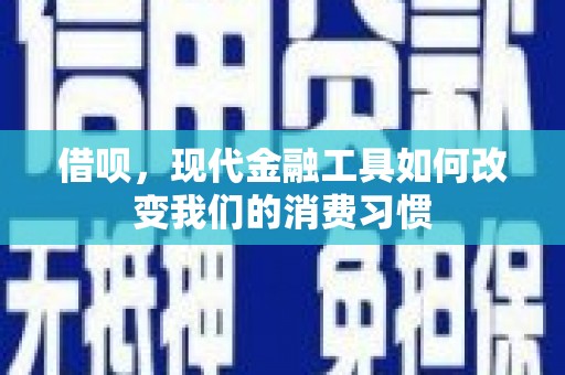 浮山借呗，现代金融工具如何改变我们的消费习惯