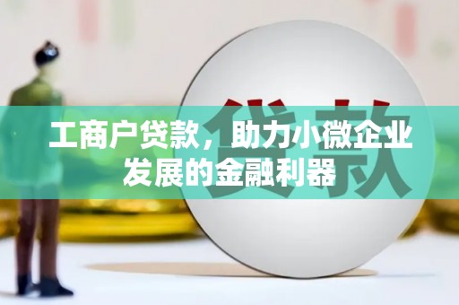 浮山工商户贷款，助力小微企业发展的金融利器