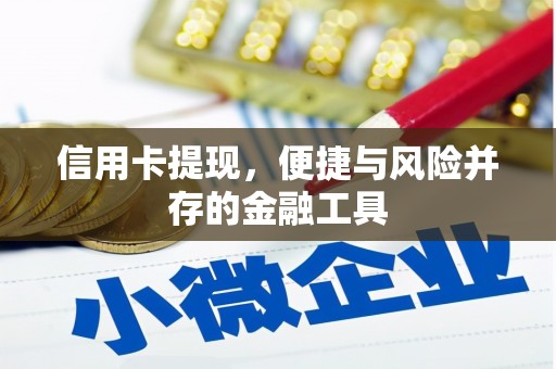 浮山信用卡提现，便捷与风险并存的金融工具