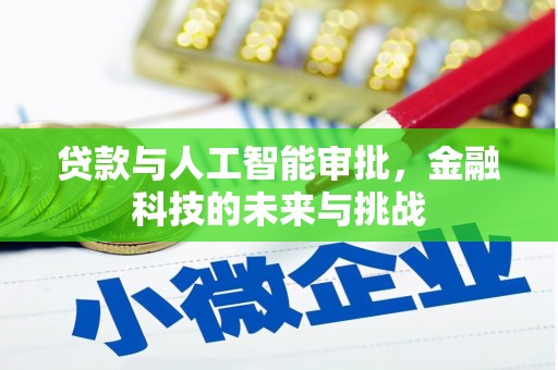 浮山贷款与人工智能审批，金融科技的未来与挑战