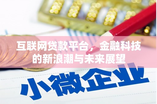 浮山互联网贷款平台，金融科技的新浪潮与未来展望